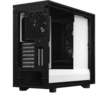 Fractal Design Define 7 Tempered Glass Clear Tint Zwart/Wit