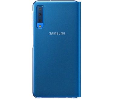 Samsung Galaxy A7 (2018) Wallet Cover (Galaxy A7 (2018)) Blauw