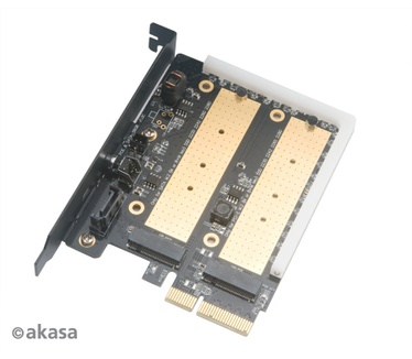 Akasa M.2 PCI-E SATA RGB LED