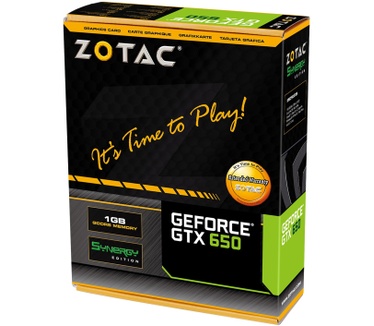 Zotac GeForce GTX 650 Synergy 1GB