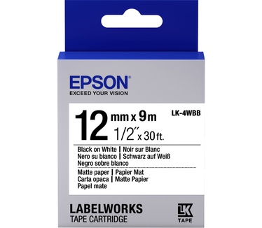Epson LK-4WBB Labelprinter tape