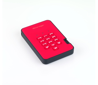 iStorage diskAshur 2 2TB Rood