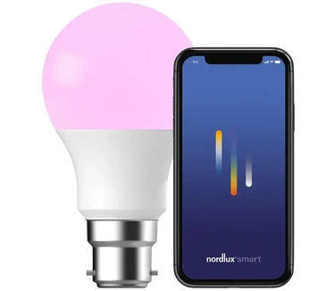 Nordlux 2270042201 Gloeilamp-lamp Energielabel F (A - G) B22 Peer Besturing via App, Dimbaar 1 stuk(s)