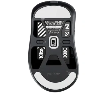 Pulsar Xlite v4 Medium Wireless Gaming Mouse Black - Muis