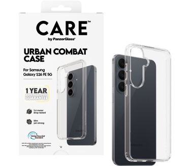 PanzerGlass CARE™ by PanzerGlass® Urban Combat Case Transparent Samsung Galaxy S26 FE 5G