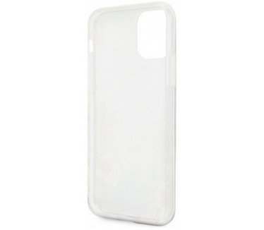 Guess Shiny Flower Back Case iPhone 11 Pro Max (6.5") Design N.2 Paars