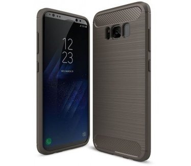 qMust Samsung Galaxy S8 Plus Rugged TPU Case - Grey