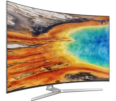 Samsung UE65MU9000 (buitenlands model) Zilver, Zwart