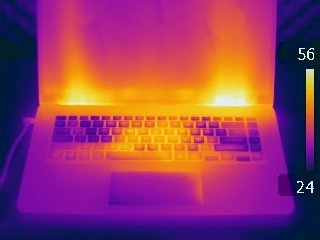 Warmtebeeld Asus ZenBook Pro UX580