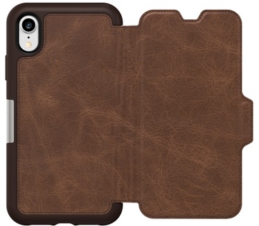 Otterbox Strada Premium Leather Folio Case (iPhone XR) Bruin