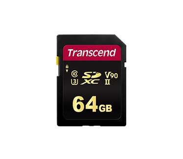 Transcend SDHC/XC UHS-II U3 V90 Class 10 64GB