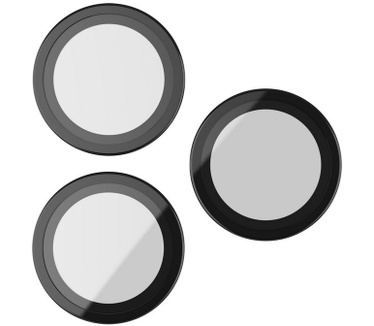 Nillkin Camera Tempered Glass - Apple iPhone 15 Pro/Max - Zwart