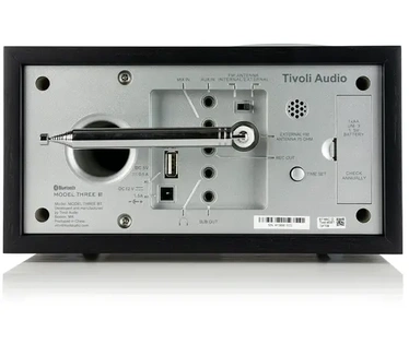 Tivoli Audio Model Three BT Black Ash / Silver