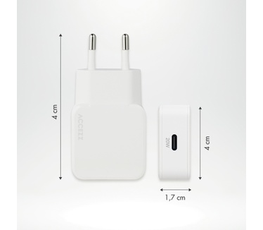 Accezz Ultra Slim GaN Charger 20W - USB-C
