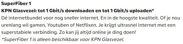 KPN 1Gbits