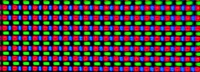 Subpixelindeling QD-oled