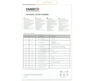 Yanec Universele Laptop AC Adapter 90W