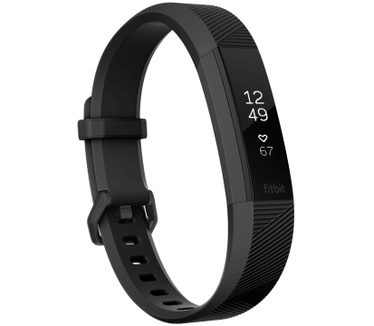 Fitbit Alta HR Small Gunmetal (Zwart)