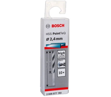 Bosch HSS Spiraalboor PointTeQ