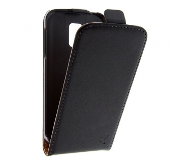 X'entrix Elegant flip case Acer Liquid Z410 - TPU binnenwerk - Black