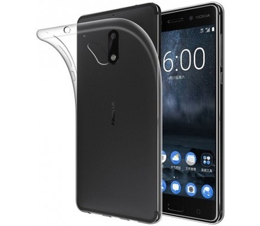 qMust Nokia 6 Soft TPU case - Clear