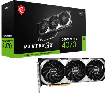 MSI GeForce RTX 4070 VENTUS 3X 12G