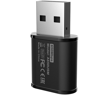 Totolink A650USM AC650 WIRELESS DUAL BAND USB ADAPTER, MU-MIMO SUPPORT