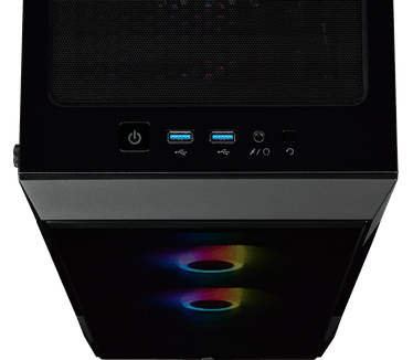 Corsair iCUE 220T RGB Tempered Glass Mid-Tower Smart Case Zwart