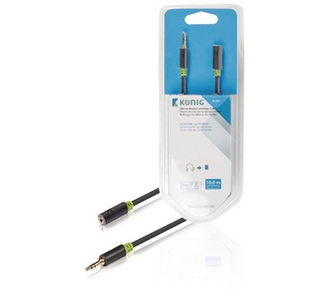 Konig 3.5/3.5 mm, male/female, 10 m