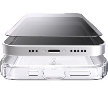 Speck Presidio Gemshell Clear + Shieldview Bundle Apple iPhone 13 - with Microban