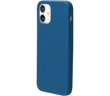 Mobiparts Silicone Cover Apple iPhone 12 Mini Blueberry Blue