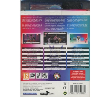 Let's Sing 2016 + Microfoon, PS4