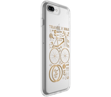 Speck Presidio Clear + Print (Apple iPhone 8 Plus) Transparant