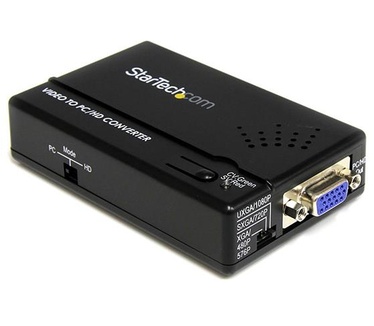 Startech.com Composiet en S-Video naar VGA Video Converter