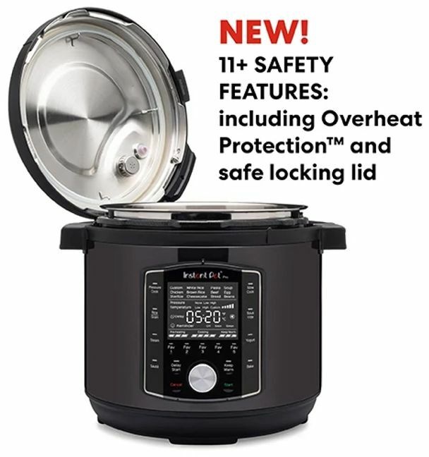 Specificaties van Instant Pot Pro 8 liter Tweakers