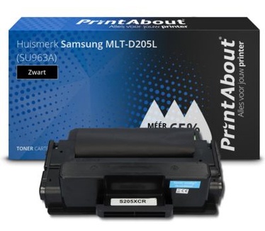 PrintAbout Huismerk Samsung MLT-D205L (SU963A) Toner Zwart Voordeelbundel 2-pack Hoge capaciteit