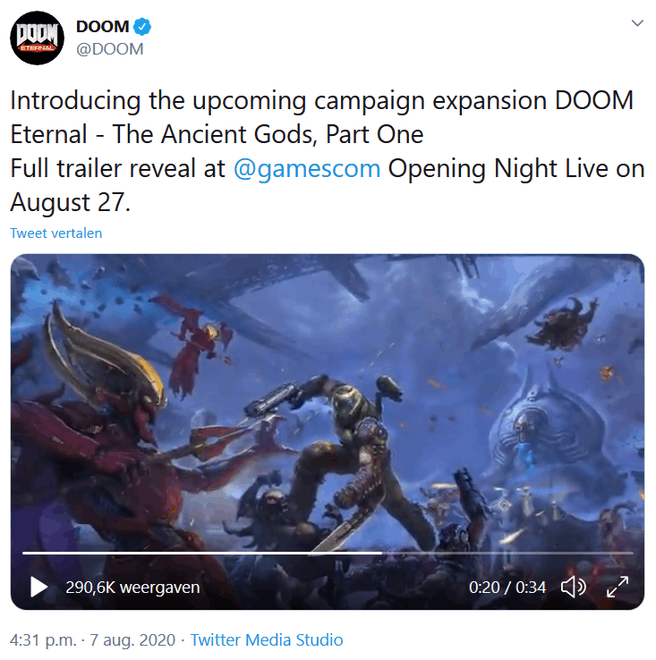Doom Eternal sp dlc teaser