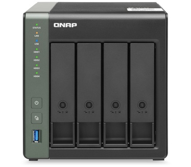 QNAP TS-431X3-4G, 4 BAY NAS (NO DISK),AL-314,4GB,10GbE SFP +(1) ,2.5GbE(1),GbE(1),TWR,2YR