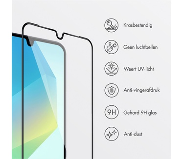 Accezz glas screenprotector met anti-dust applicator