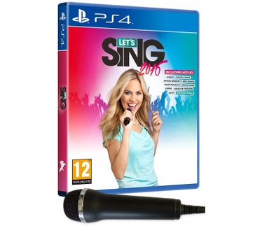 Let's Sing 2016 + Microfoon, PlayStation 4