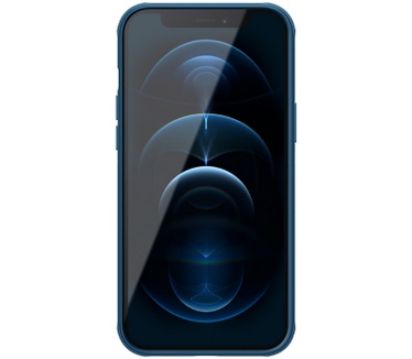 Nillkin Frosted Magnetic Case - iPhone 12/12 Pro (6.1") - Blauw Blauw
