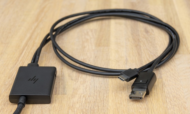 HP Reverb G2 kabel met breakout box en DisplayPort en USB-aansluiting