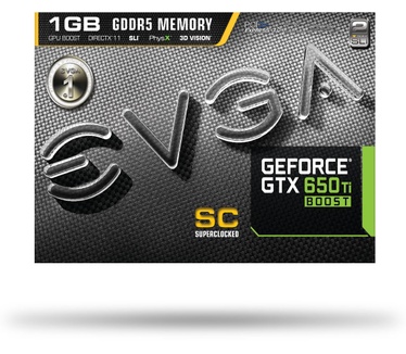 EVGA GeForce GTX 650 Ti Boost 1GB Superclocked