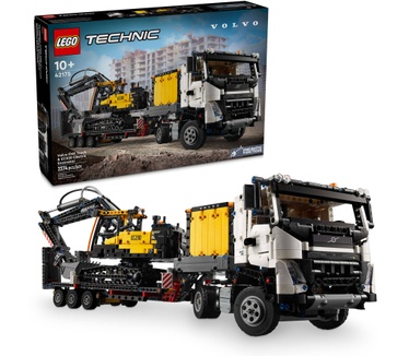 LEGO Technic Volvo FMX truck & EC230 elektrische graafmachine