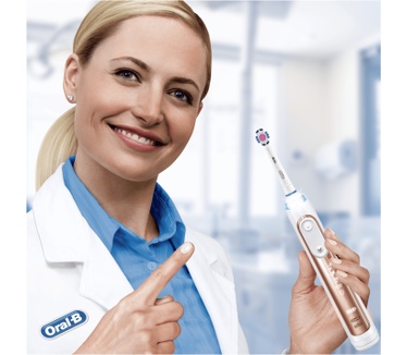 Oral-B Genius 10000N Rose Gold Elektrische Tandenborstel Powered By Braun