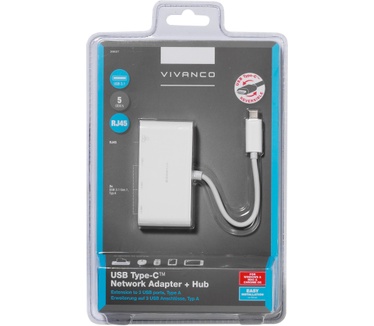 Vivanco IT-USBC NET HUB