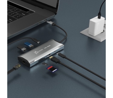 j5create JCD393-N 4K60 Elite USB-C® 10 Gbps Mini Dock