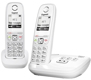 Gigaset Dect Duo telefoon AS405A wit
