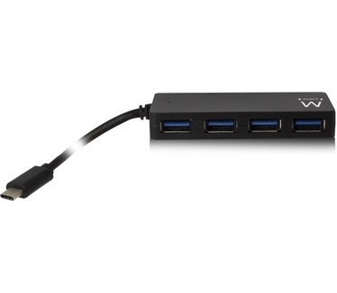 Ewent EW1135 4 Poorts USB 3.1 Gen1 (USB 3.0) Hub Type-C