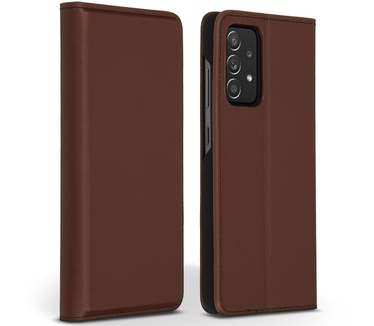 Accezz Premium Leather Slim Bookcase Samsung Galaxy A52(s) (5G/4G) - Bruin